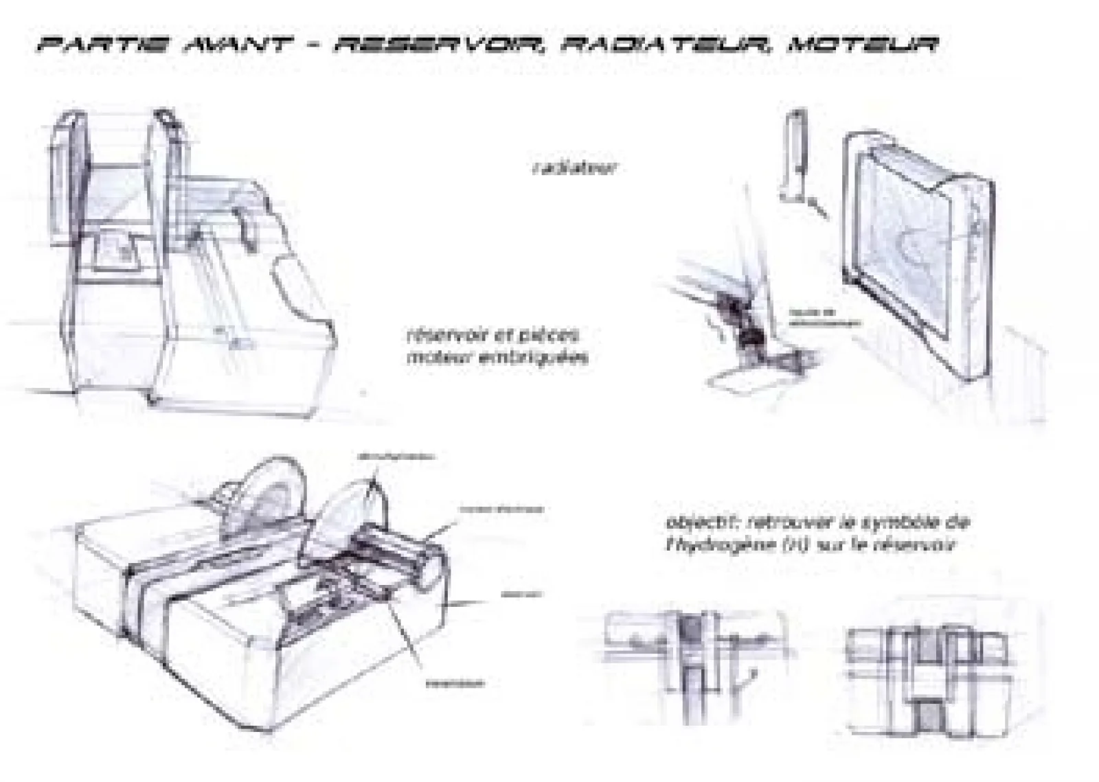 Hydrogen System Sketches