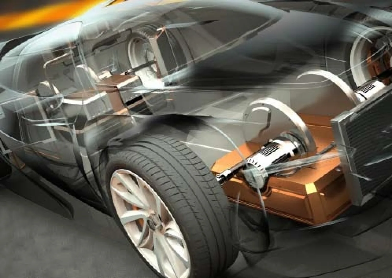 Internal Mechanisms Rendering