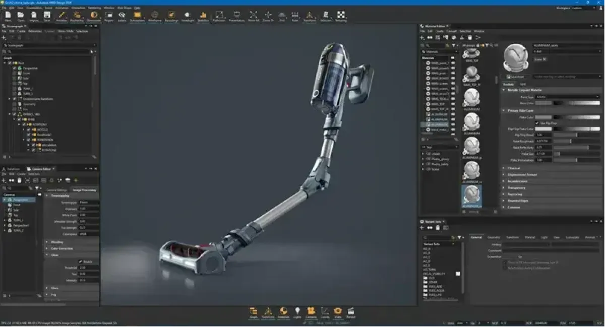 Design d'un aspirateur 