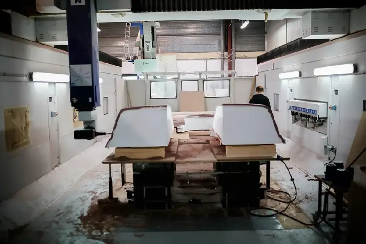 Fraiseuse numérique 5 axes